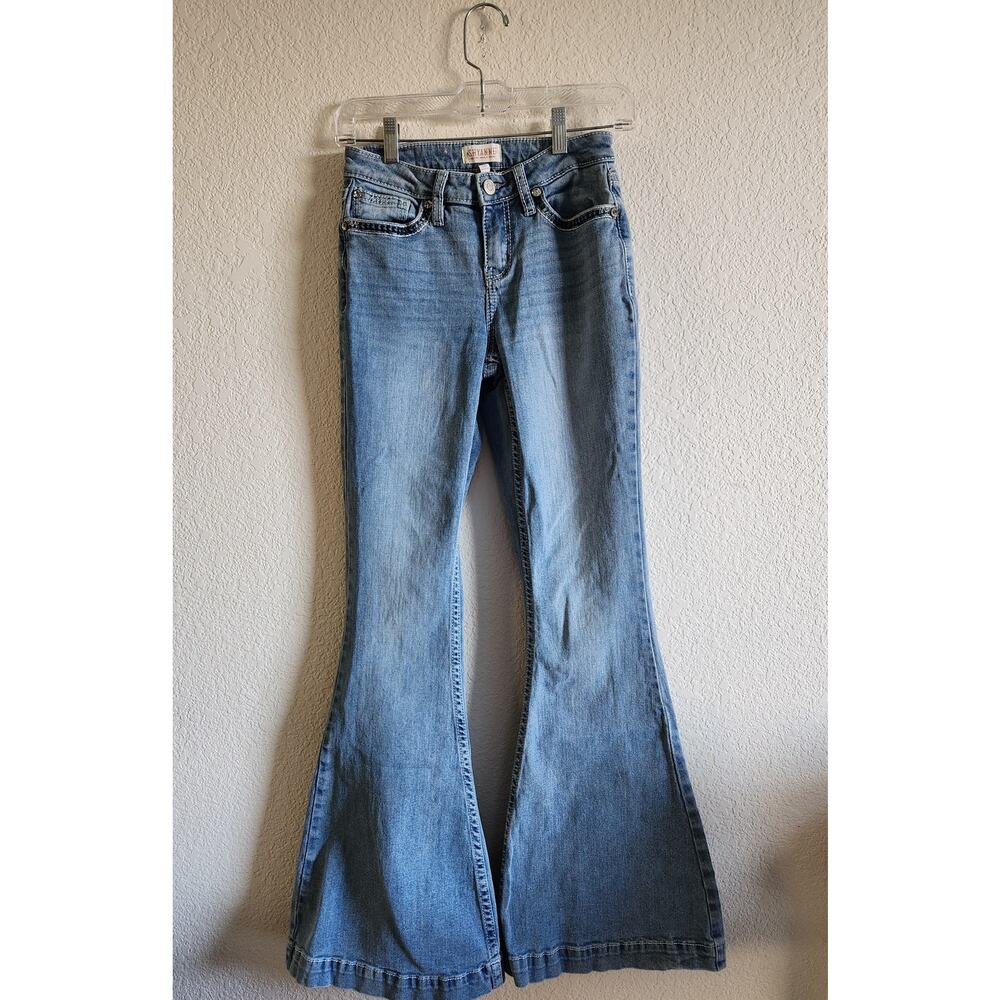 Shyanne Wide Leg Denim Light Wash Jeans- 26Wx34L